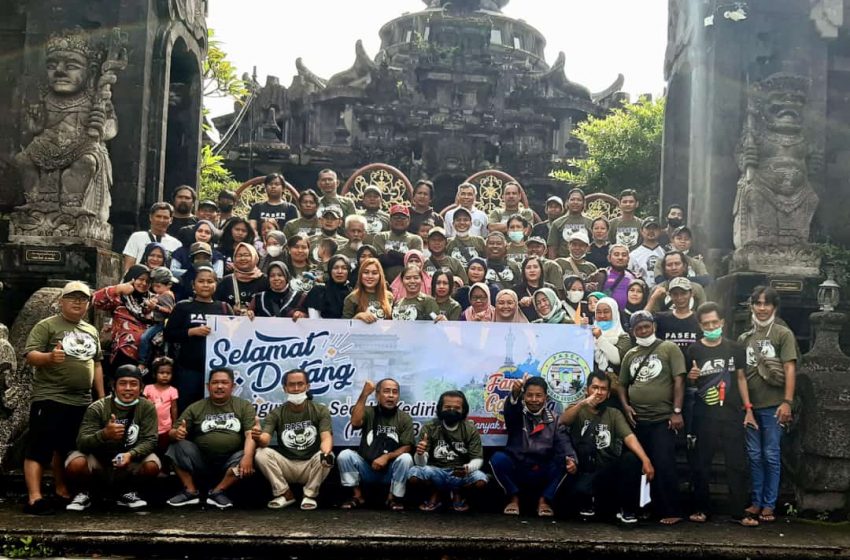  Banyak Warna Satu Rasa, Paguyuban Sedulur Kediri Bali Gelar Family Gathering