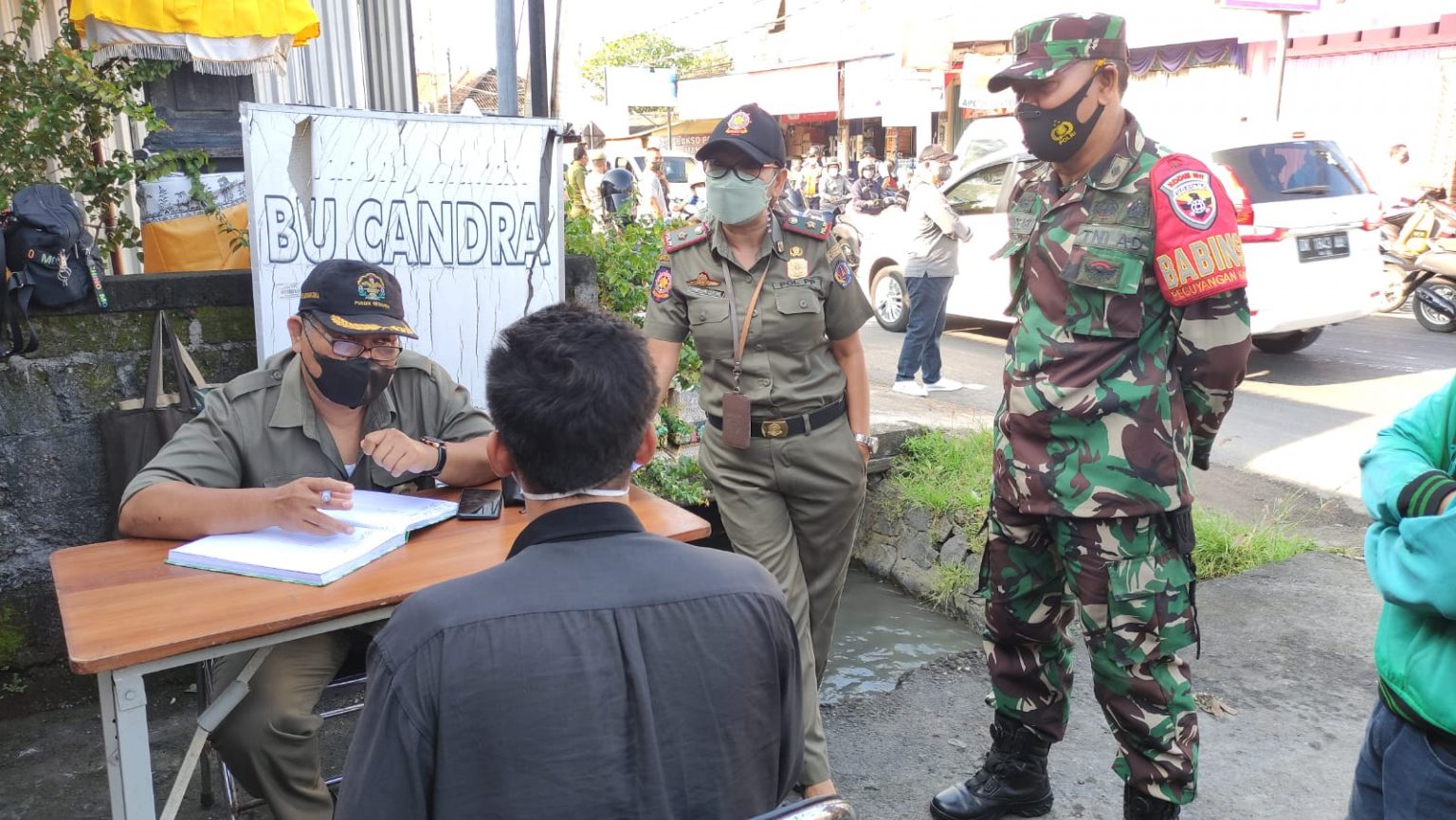 Tim Yustisi Denpasar Perketat Penertiban Prokes