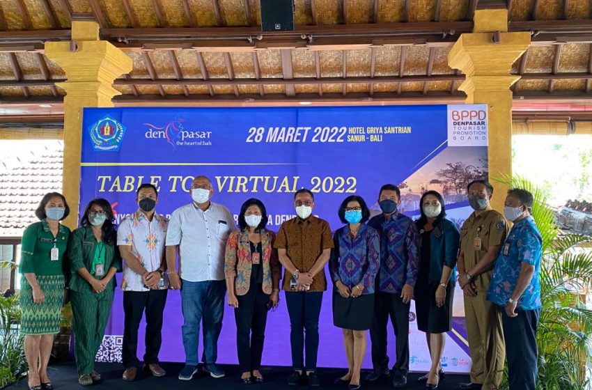 BPPD Kota Denpasar, Menyongsong Bangkitnya Pariwisata Gelar Table Top Virtual 2022
