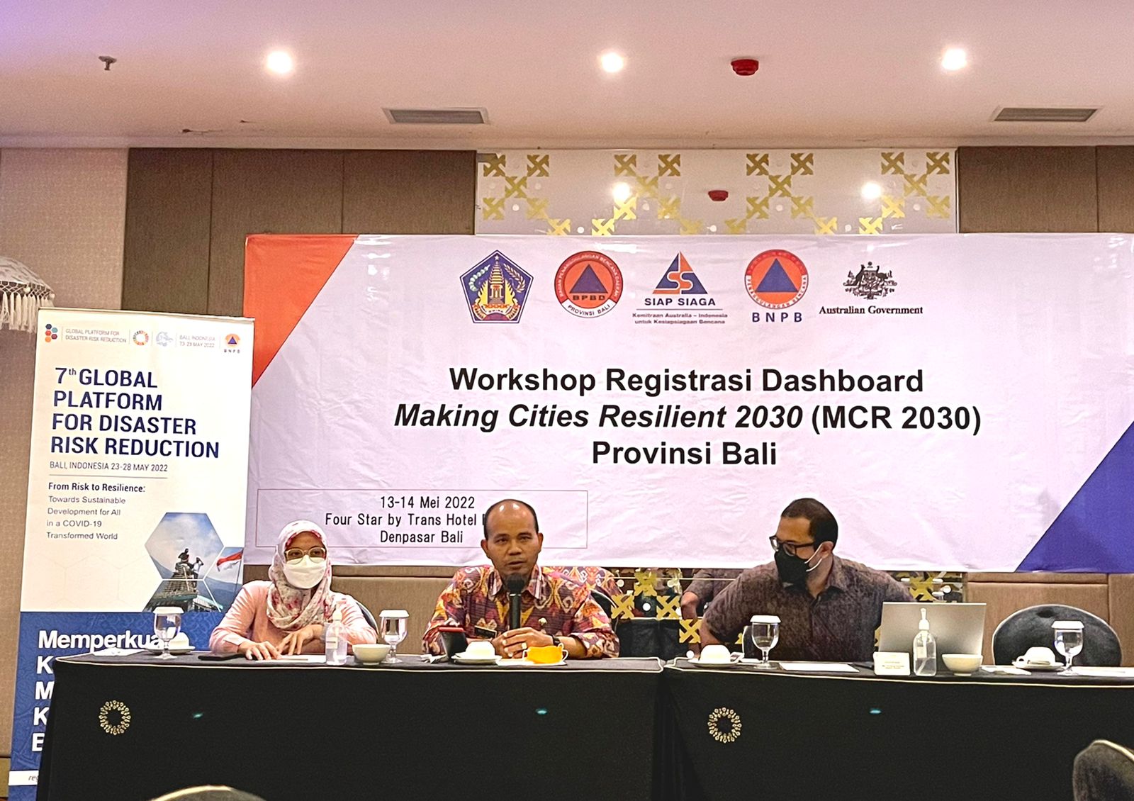 Kampanye MCR 2030 Provinsi Bali menuju Global Platform for Disaster Risk Reduction 2022