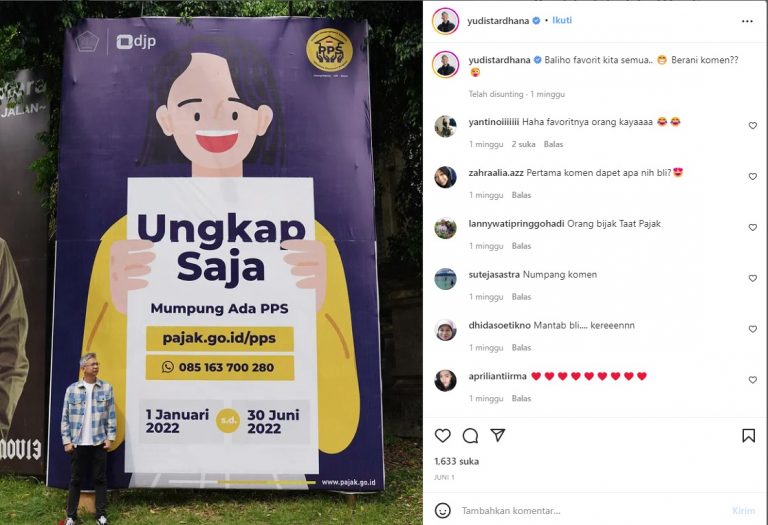 Kanwil DJP Bali Gandeng influencer Guna Gaungkan PPS
