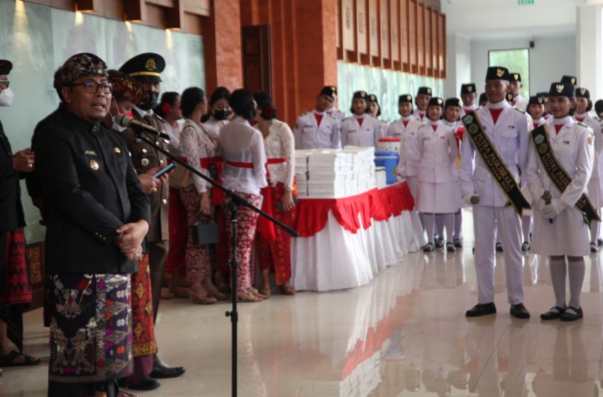  Lancar Upacara HUT Kemerdekaan RI Ke-77, Paskibraka Kota Denpasar Syukuran