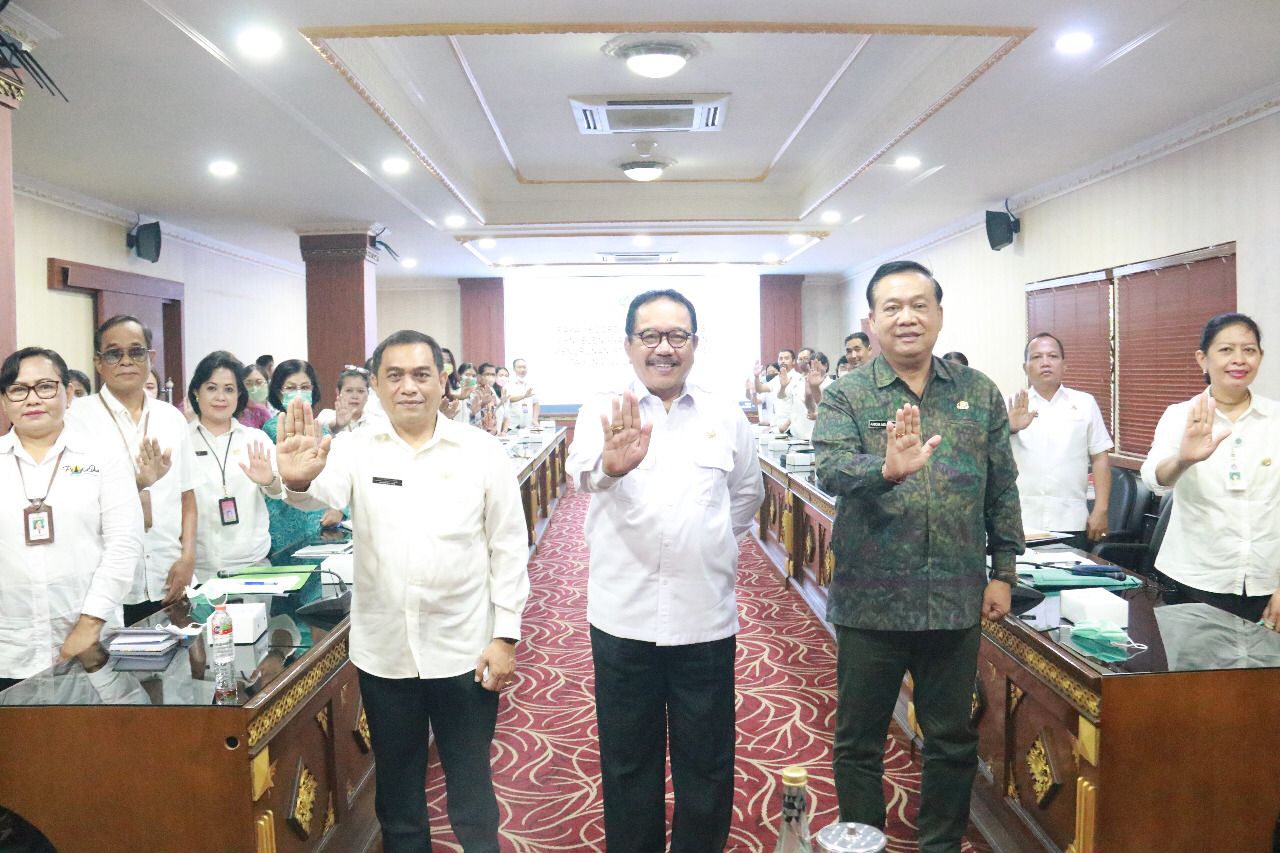 Pemerintah Provinsi Bali Evaluasi Percepatan Penurunan Stunting 