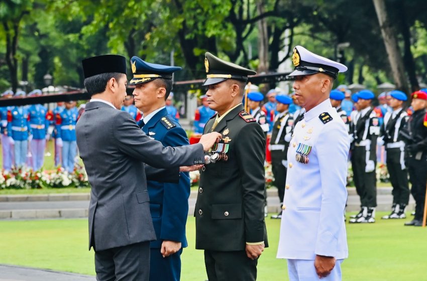  Presiden Minta TNI dan Polri Bersinergi Sukseskan Agenda Nasional