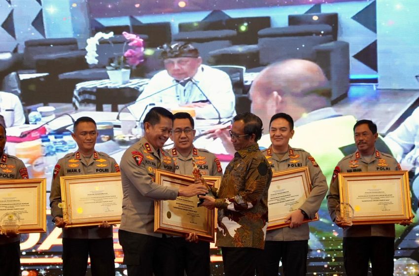  Kompolnas Awards 2022, Polda Bali Raih Peringkat Terbaik Se-Indonesia