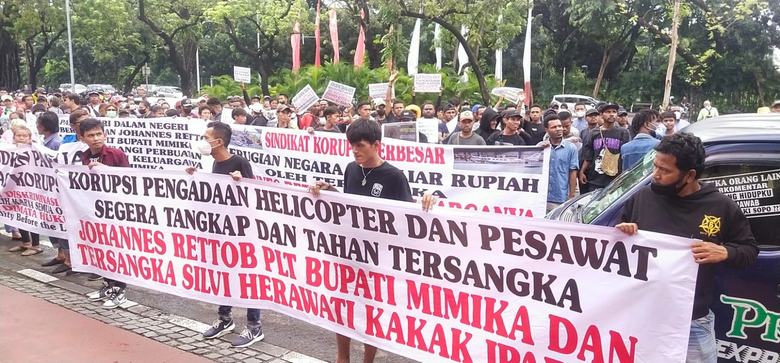 Masyarakat Papua Anti Korupsi Desak Kemendagri Copot Plt Bupati Mimika