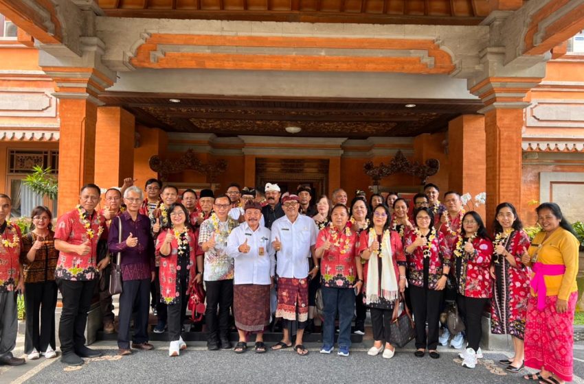  Pemkot Tomohon Intip Kerukunan Umat Beragama Dan Kemajuan Pariwisata Di Denpasar