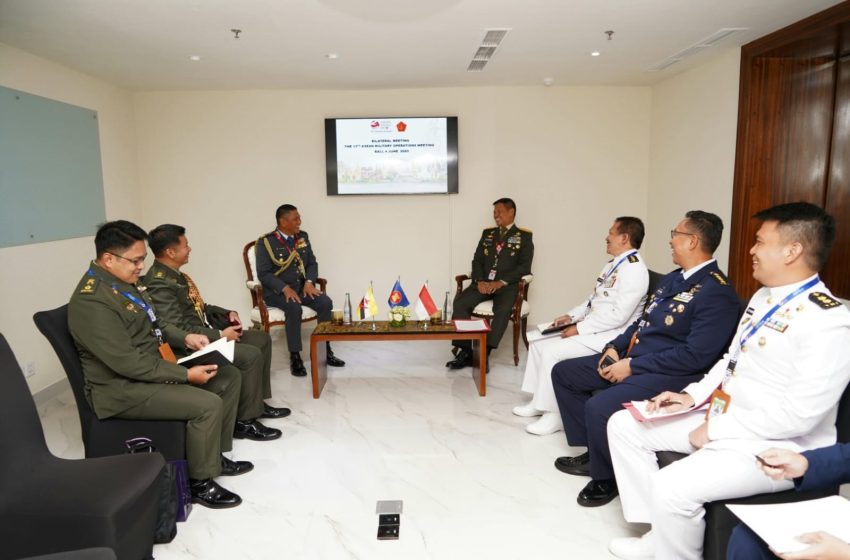  First Day of the 13th Asean Military Operation Meeting in 2023, Runs Safely and Smoothly