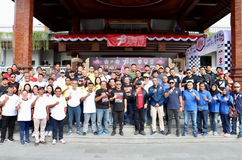  Wisata Rally Merah Putih Kejurnas dan Fun Putaran III Bali Promosikan Kota Denpasar