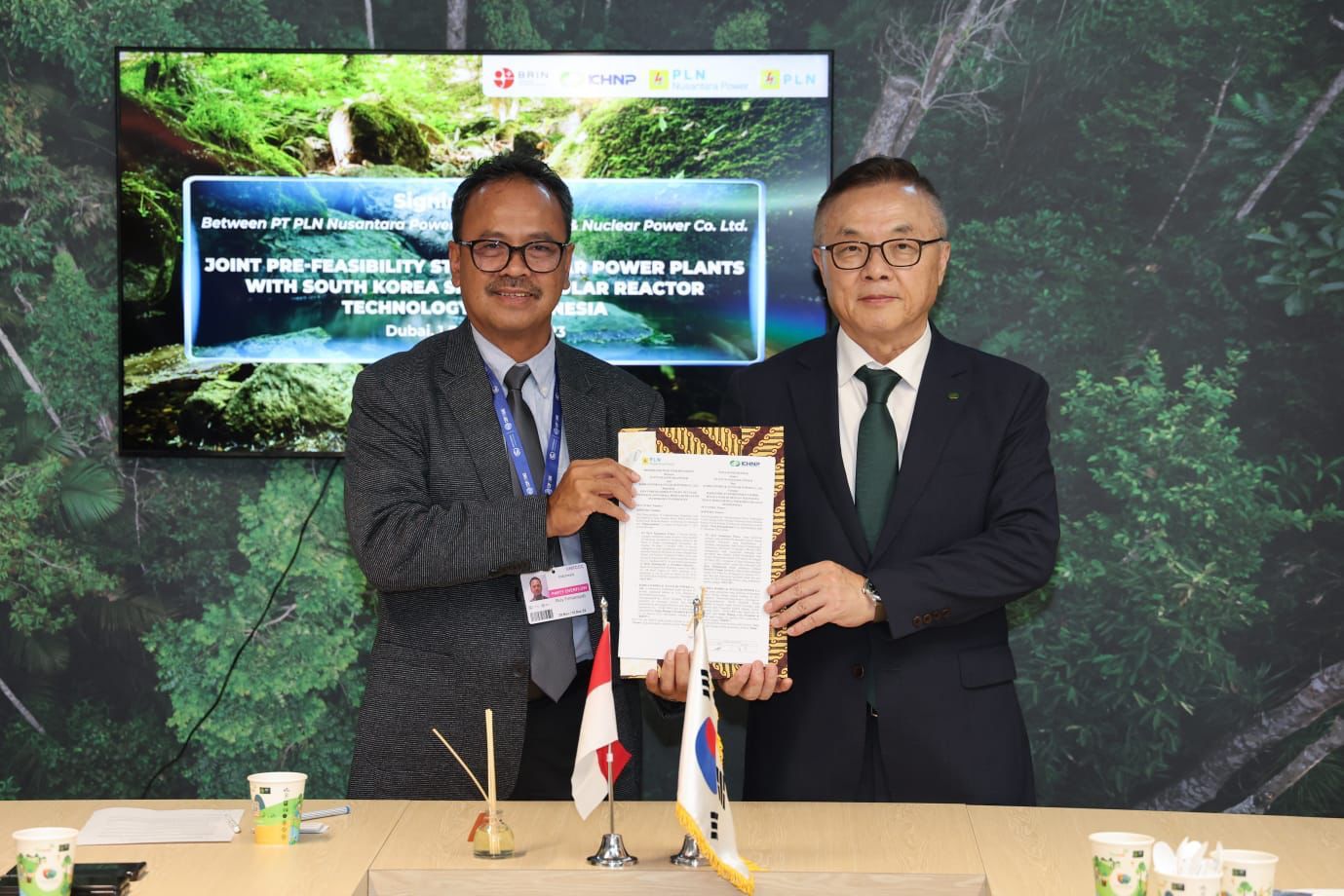 PLN Jajaki Energi Nuklir, Kaji Kelayakannya Bersama KHNP Korsel di Forum COP28 Dubai