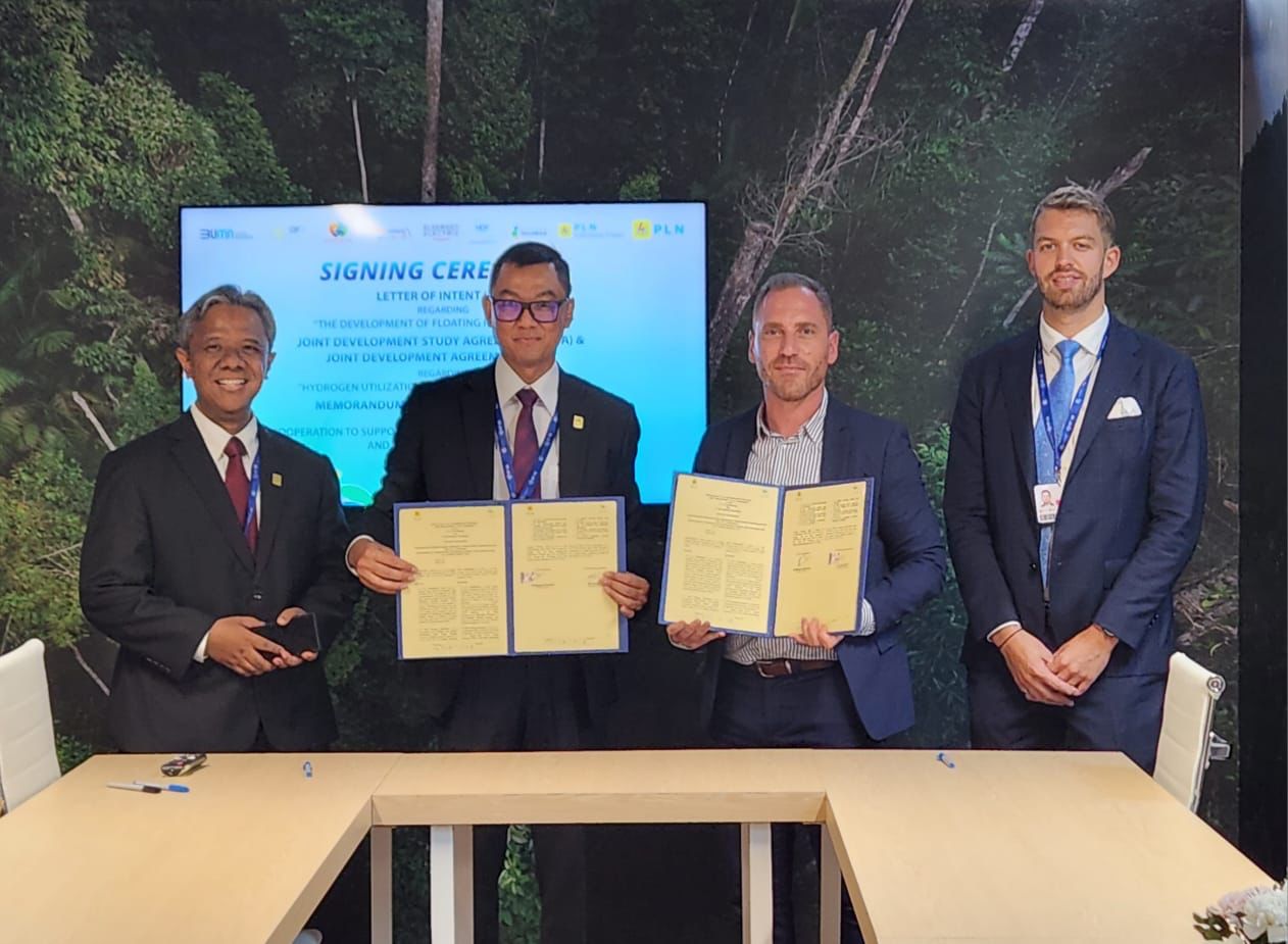 PLN Gandeng HDF Prancis Kembangkan Pembangkit Fuel Cell Hybrid
