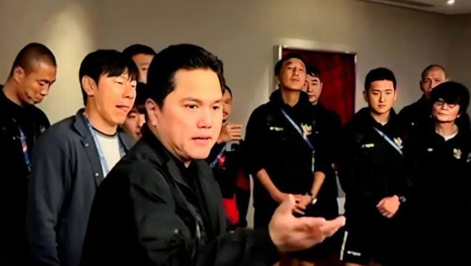 Ketua Umum PSSI, Erick Thohir Akan Jamu Australia di GBK