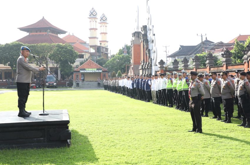  575 Personel Polda Bali Disiagakan Antisipasi Hari Buruh