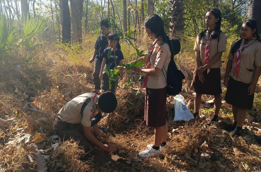  Peringati Hari Pramuka Beragam Kegiatan dilakukan Pramuka SMK N 1 Abang