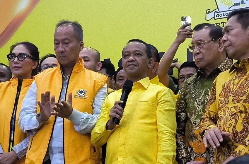  Bahlil Calon Tunggal Ketua Umum Partai Golkar