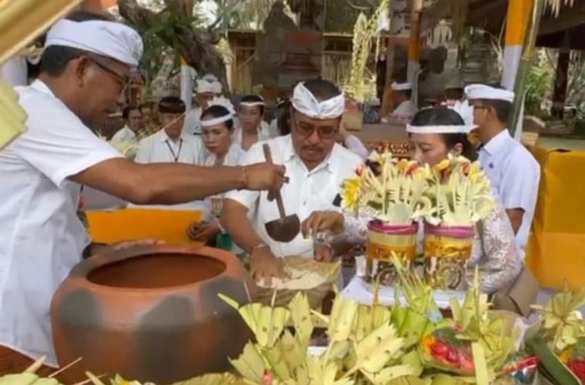  Bapenda Kota Denpasar Gelar Karya Ngenteg Linggih