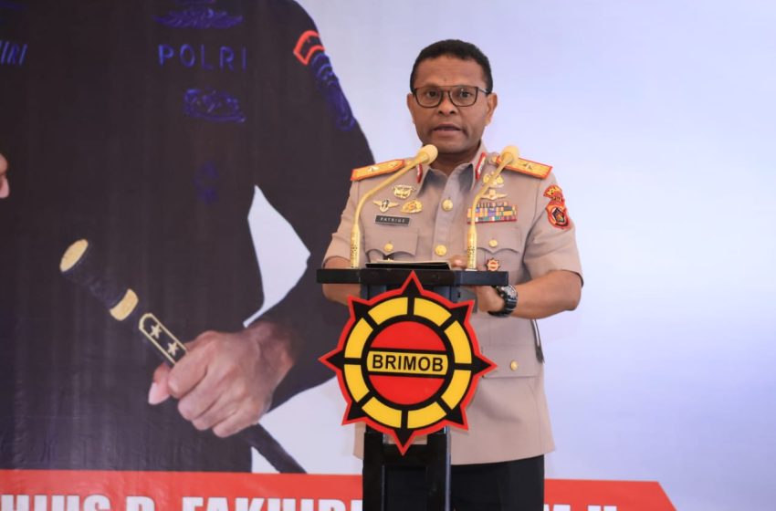  Brigjen Patrige Renwarin jadi Kapolda Papua