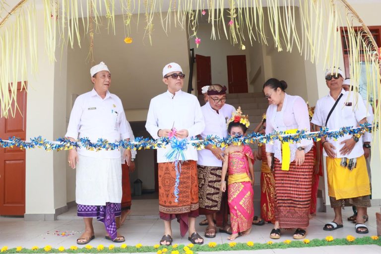 Diresmikan Walikota Jaya Negara, Gedung Baru SDN 1 Sanur Dipelaspas