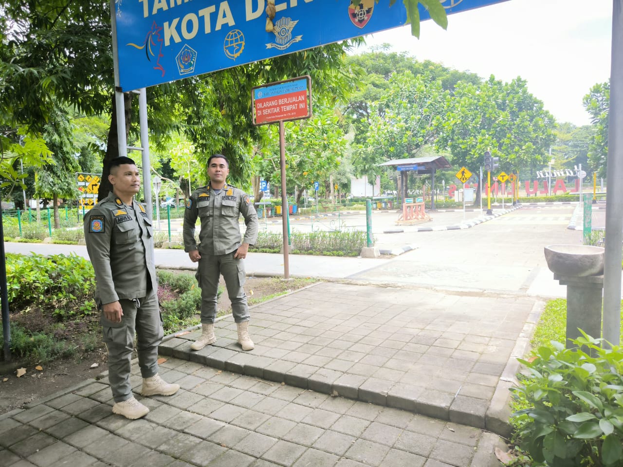 Pencarian Koin Jagat Rusak Fasilitas Umum, Sat Pol PP Denpasar Lakukan Penjagaan, Pelaku Akan Diganjar Tipiring