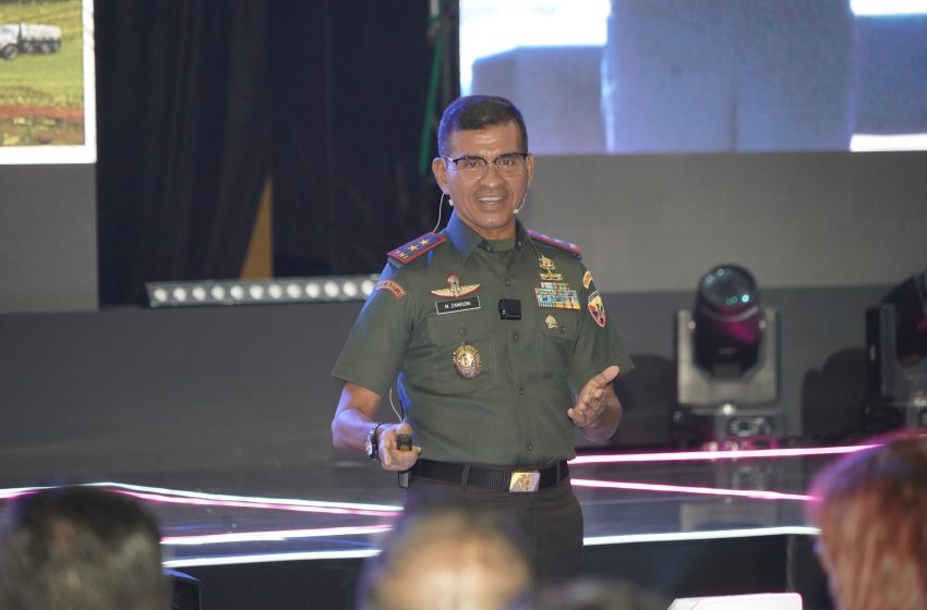  Pangdam Zamroni Paparkan Strategi Leadership Militer