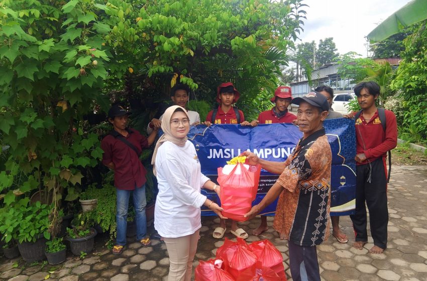 JMSI Lampung Berbagi Sambangi Warga Kurang Mampu Di Way Halim