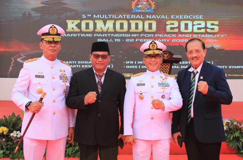 Dukung Perdamaian Dunia dan Kemanusiaan, Sekda Alit Wiradana Hadiri Undangan Multilateral Naval Excercise Komodo 2025