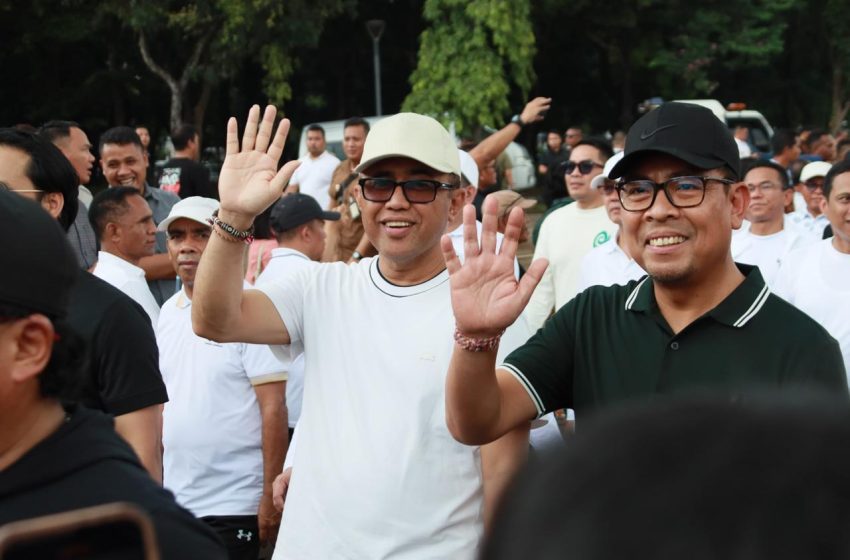  Jaya Negara dan Arya Wibawa Ikuti Gladi Pelantikan Kepala Daerah Serentak