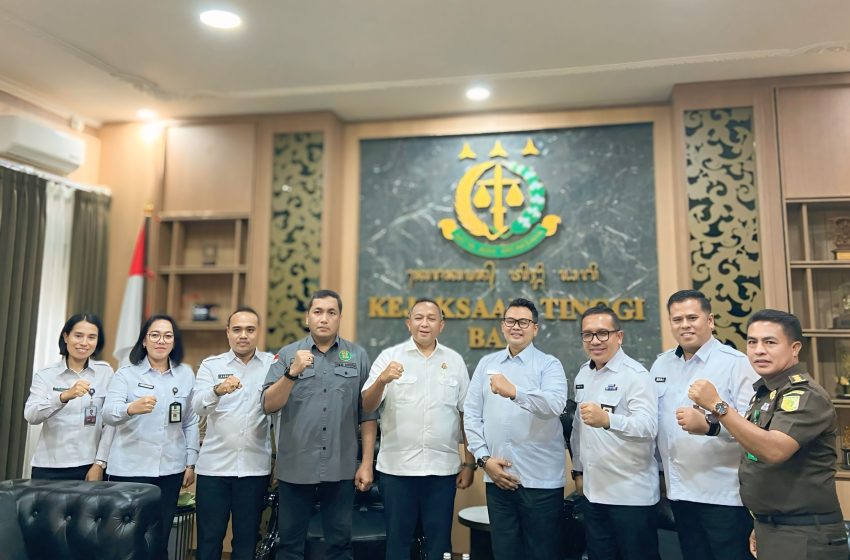  Kepala Lapas Kerobokan Temui Kepala Kejaksaan Tinggi Bali Guna Iplementasi 13 Program Akselerasi Minimipas