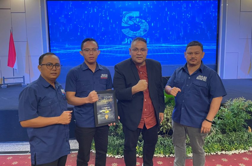 Pengda JMSI Bali Diganjar Penghargaan Pengurus Daerah Terbaik