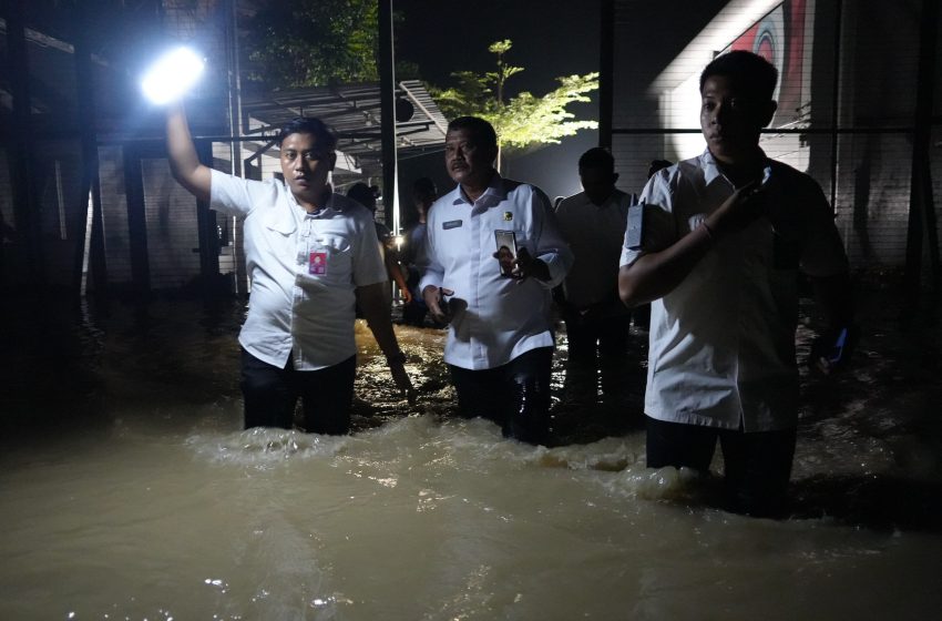  Tinjau Banjir di Lapas Cikarang, Dirjenpas Pastikan Layanan Warga Binaan Tetap Berjalan