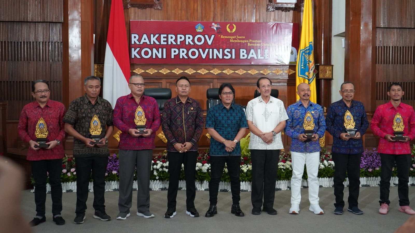 Unwar Raih Penghargaan KONI Bali, Bapomi Harap Pemprov Bali Dukung Atlet Pomnas