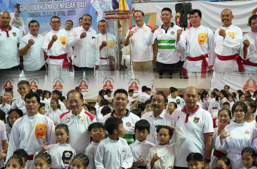 1.159 Atlet Bali ikuti Kejuaraan Daerah “Kelatnas Indoensia” Perisai Diri (PD) Bali Tahun 2025