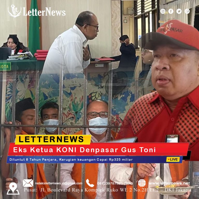 Eks Ketua KONI Denpasar Gus Toni Dituntut 8 Tahun Penjara, Kerugian Keuangan Capai Rp325 Miliar