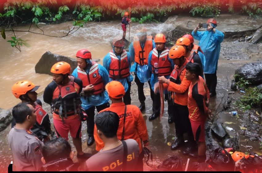  Warga Denpasar Terseret Arus di Air Terjung Nungnungan