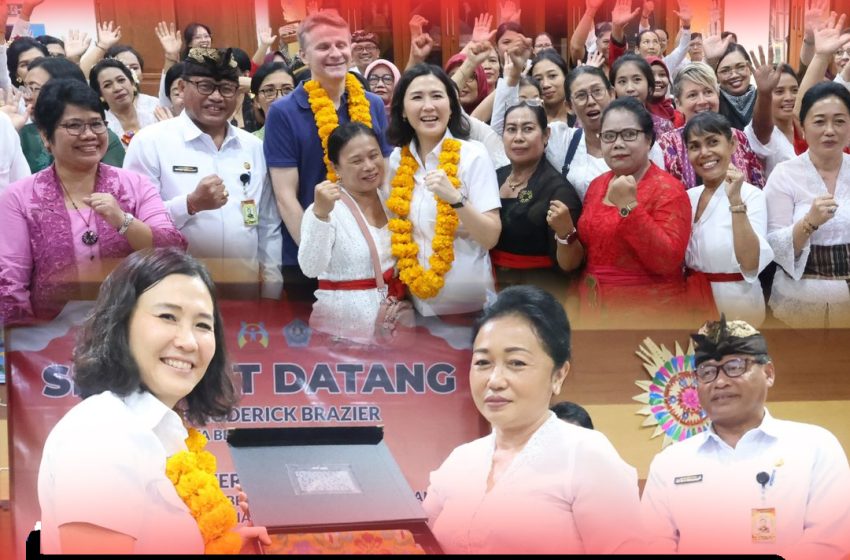  Wamen PPPA Veronica Tan dan Dubes Australia Rod Brazier Kunjungi Sekolah Perempuan di Denpasar Bahas Seputar Penguatan Kesetaraan Gender dan Pemberdayaan Perempuan