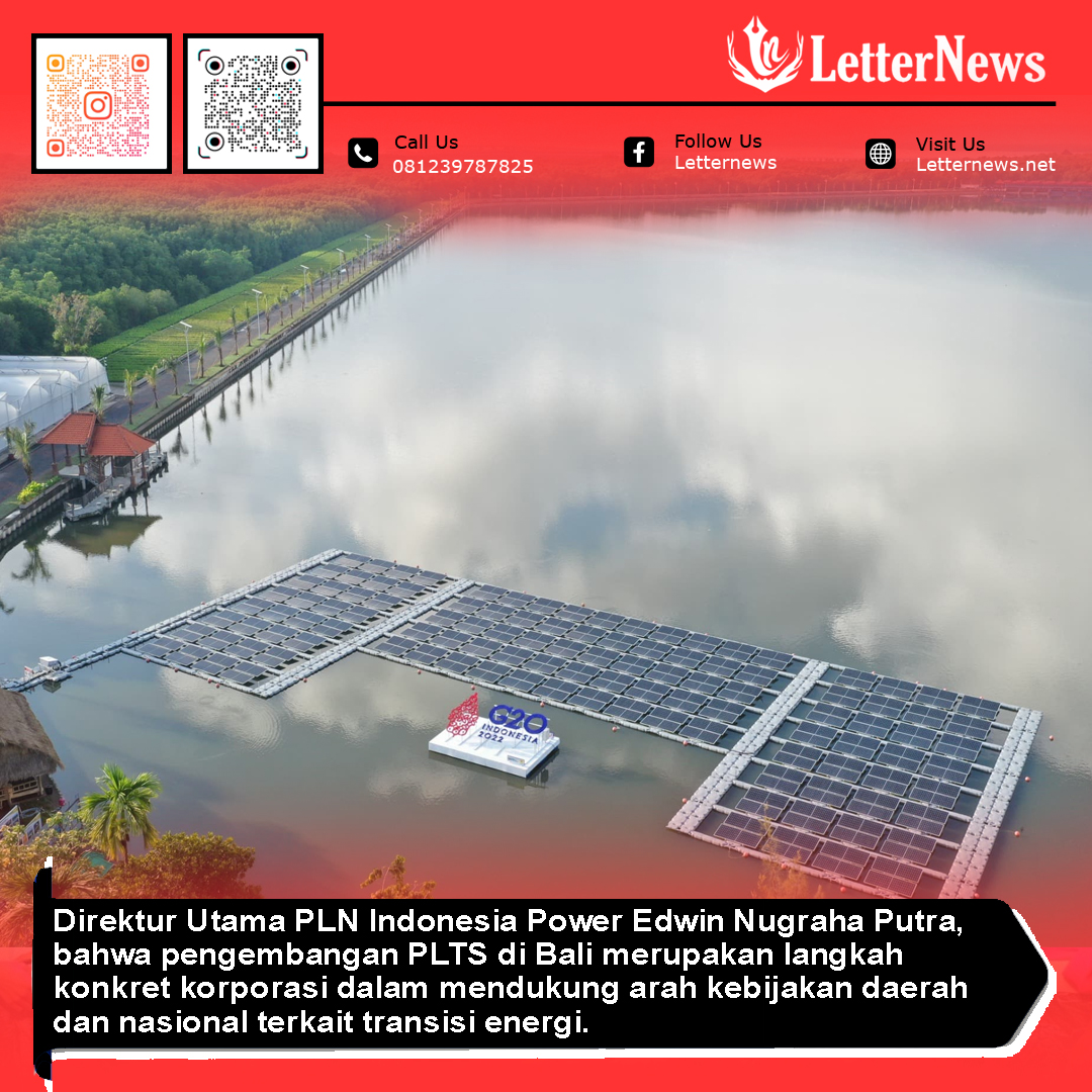 PLN Indonesia Power Dukung Kemandirian Energi Bali Melalui Pemanfaatan Energi Surya Secara Masif
