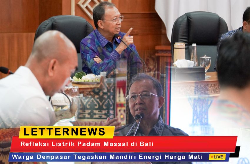  Refleksi Listrik Padam Massal di Bali, Warga Denpasar Tegaskan Mandiri Energi Harga Mati