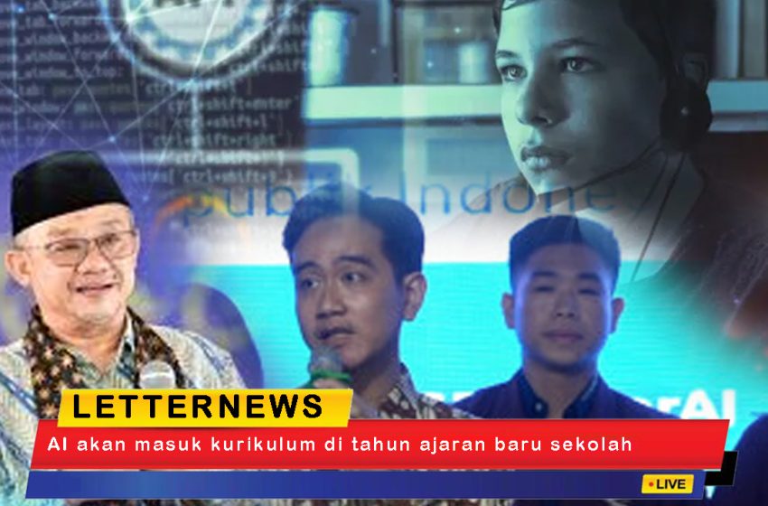 AI akan Masuk Kurikulum di Tahun Ajaran Baru Sekolah