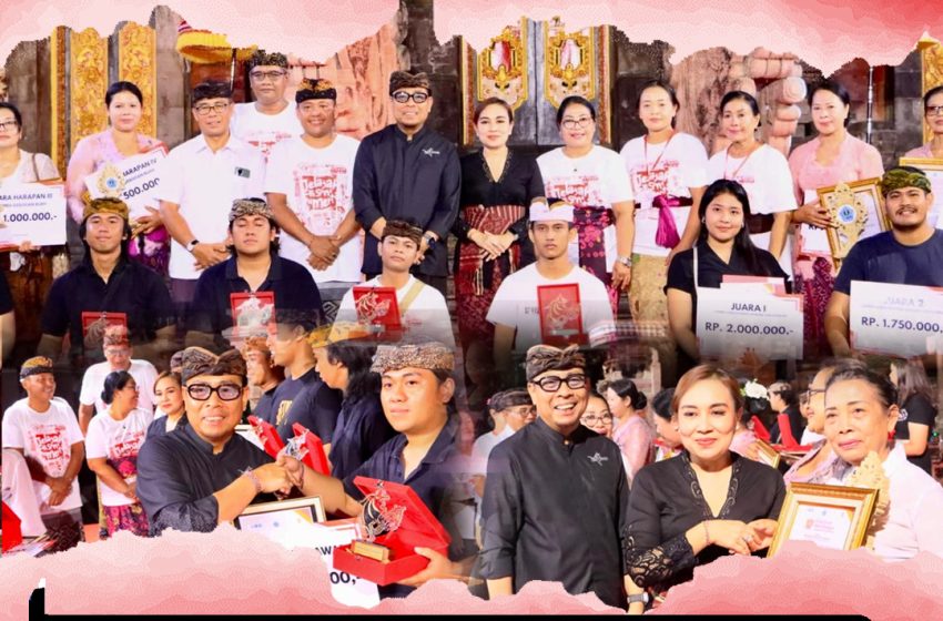 Wawali Arya Wibawa Resmi Tutup Festival Kelurahan Sumerta,Harapkan Jadi Media Edukasi, Pelestarian, dan Penguatan Karakter Budaya