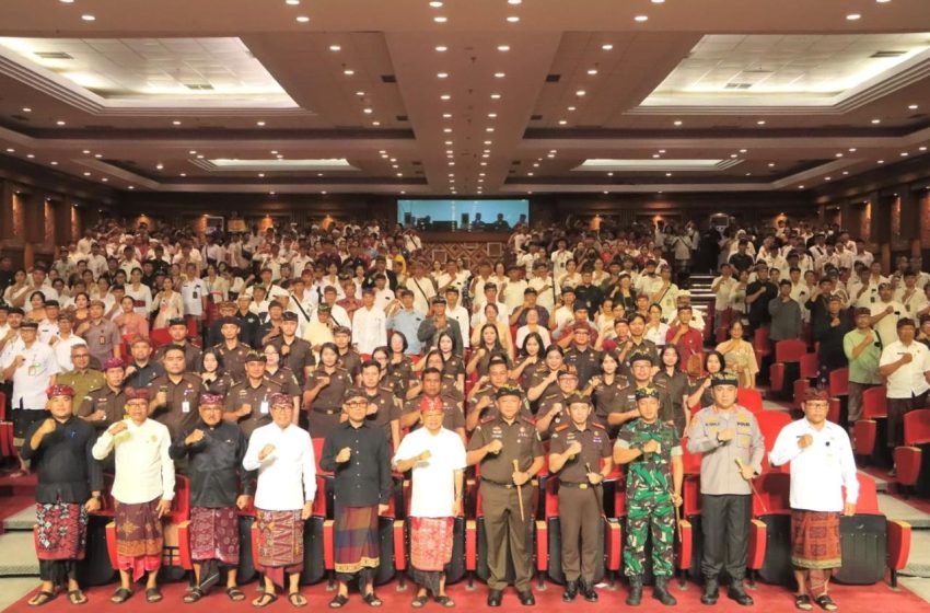  Bale Kertha Adhyaksa di Kota Denpasar Diresmikan Serentak, Walikota Jaya Negara Sebut Sejalan Dengan Sepirit Vasudhaiva Kutumbakam