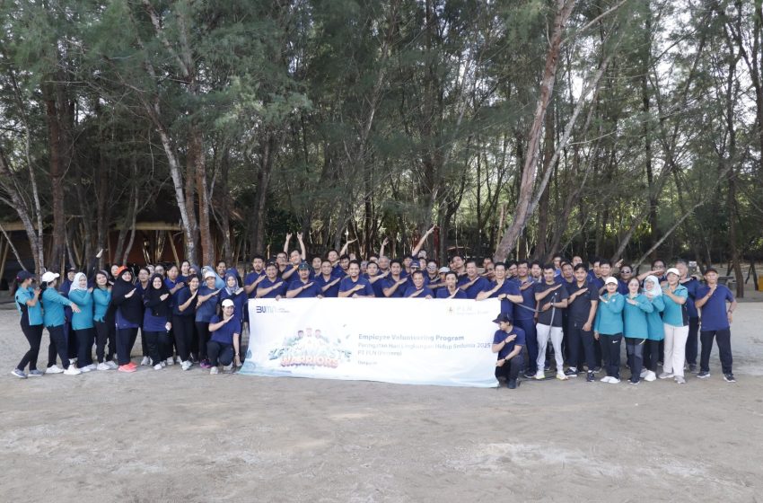  Peringati Hari Lingkungan Hidup Sedunia 2025, PLN Indonesia Power UBP Bali Gelar Aksi Clean Up di Pantai Muntig Siokan