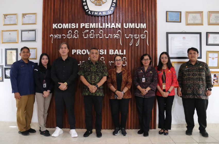 KPU dan Bawaslu Provinsi Bali Jaga Kebersihan Data Pemilih
