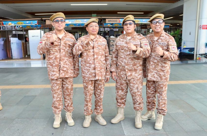 Walikota Jaya Negara dan Wawali Arya Wibawa Ikuti Retreat Kepala Daerah Gelombang II.
