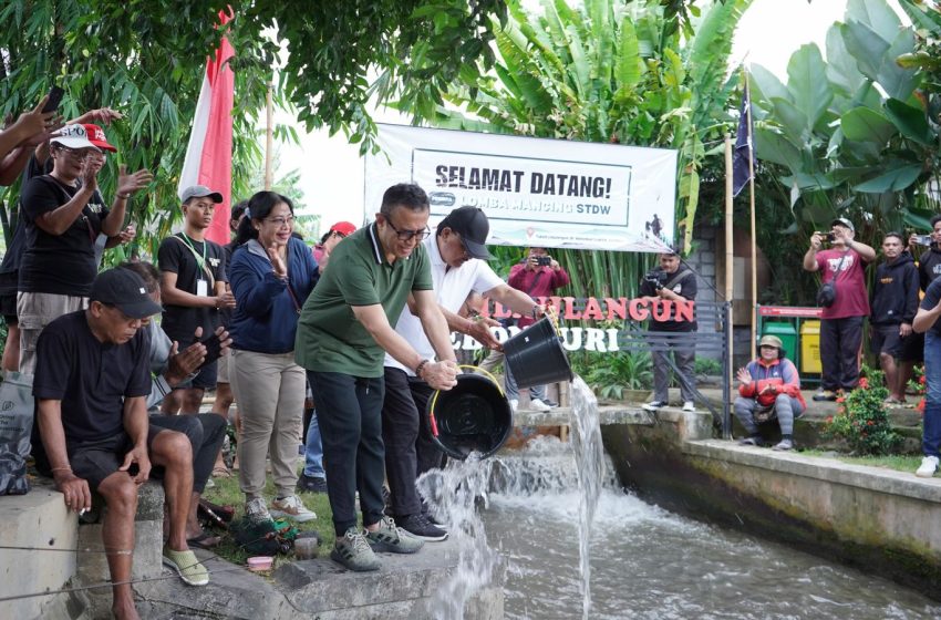  Lestarikan Sungai, Wali Kota Jaya Negara Buka Lomba Mancing STDW