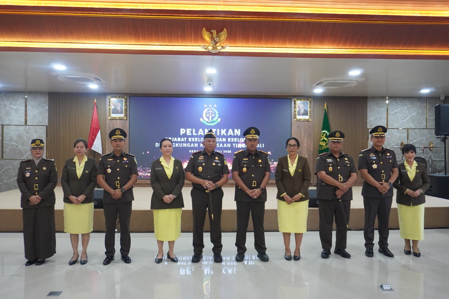Kebutuhan Organisasi, Kajati Lantik Pejabat Wakajati dan Eselon III