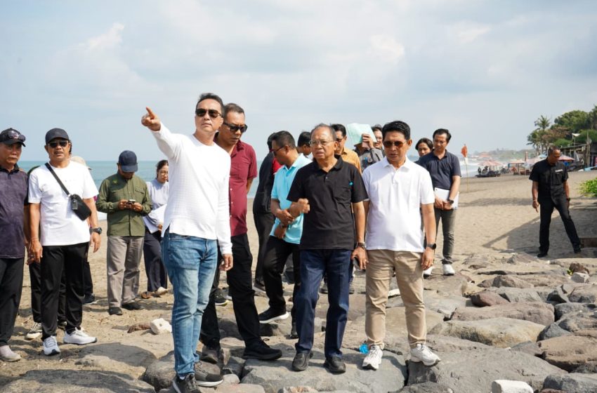 Gubernur Koster dan Bupati Badung Sidak ke Pantai Berawa, Perbekel Tibubeneng Beri Apresiasi