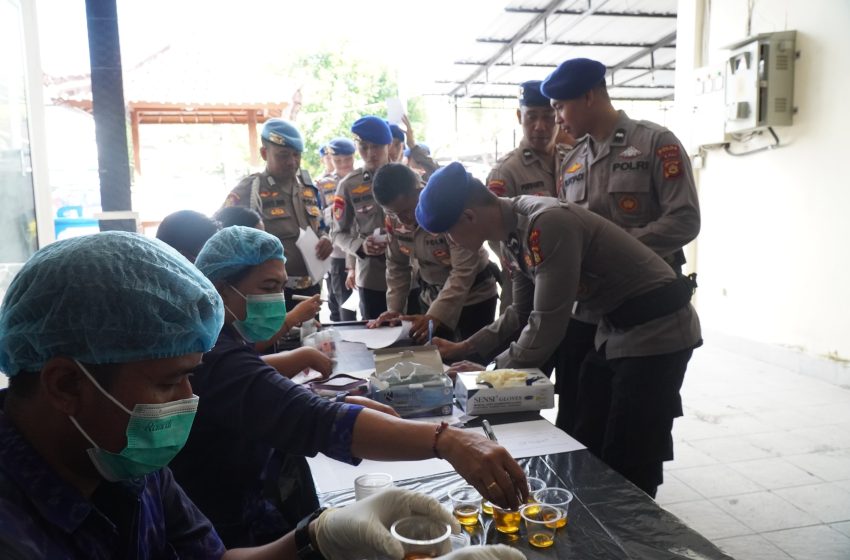 Bidpropam Polda Bali Gelar Gaktibplin, 9 Personel Ditpolairud Terjaring Pelanggaran