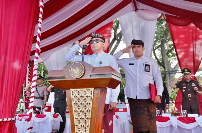  Kota Denpasar Gelar Apel HUT ke-67 Provinsi Bali, Dorong Sinergi Wujudkan Bali Era Baru