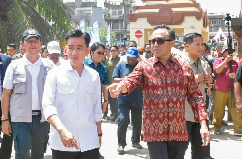  Pastikan Penanganan Optimal, Walkot Jaya Negara dan Wapres Gibran Tinjau Lokasi Banjir di Denpasar