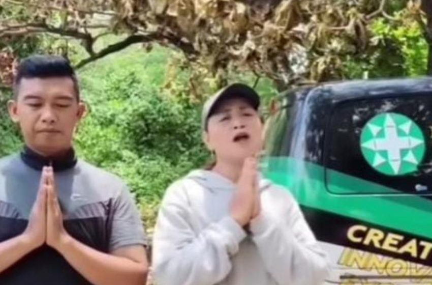  Viral Buang Sampah Sembarangan di Serangan, Dua Pelaku Kembali Minta Maaf, Akui Gunakan Mobil Kampus